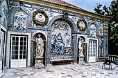 Lisbona, Palacio Frontiera - i pannelli di azulejos della Galeria das Artes.